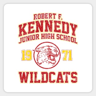 Robert F Kennedy Junior High School Wildcats - Wonder Years (Variant) Sticker